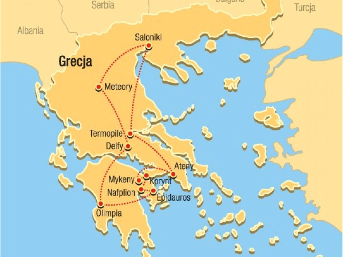 Historyczny kalejdoskop Grecji